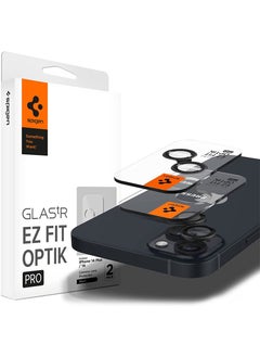 Spigen Glastr Ez Fit Optik Pro for iPhone 15 Plus/ iPhone 15 and iPhone 14 Plus/ iPhone 14 - Black  - Image 1