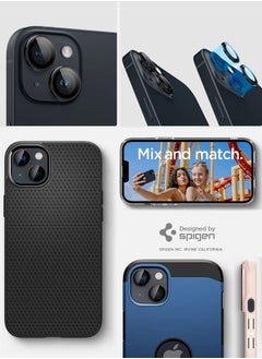 Spigen Glastr Ez Fit Optik Pro for iPhone 15 Plus/ iPhone 15 and iPhone 14 Plus/ iPhone 14 - Black  - Image 5