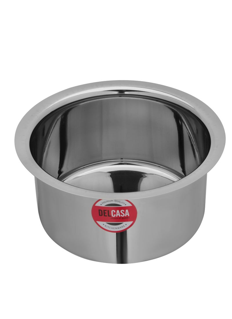 DELCASA Stainless Steel Tope Set with Lid, 8pcs Tope & Lid DC2454  - Image 5