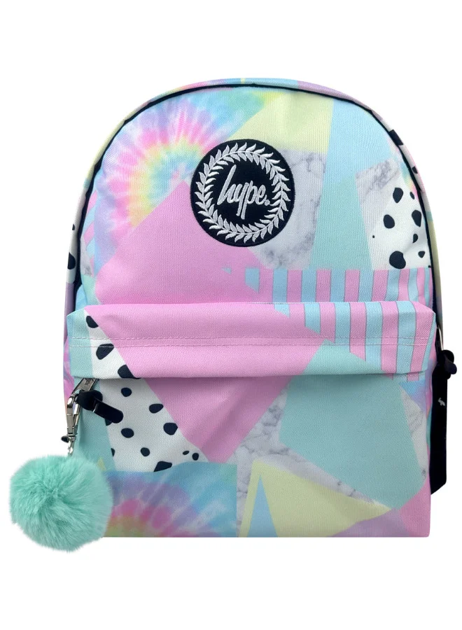JUST HYPE Iconic Backpack - Pastel Collage