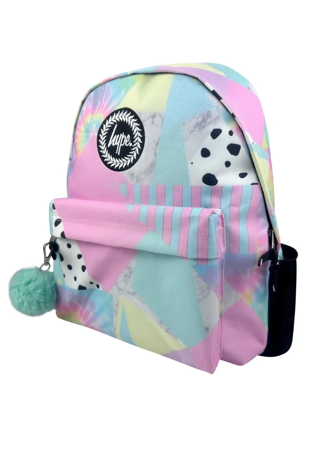 JUST HYPE Iconic Backpack - Pastel Collage