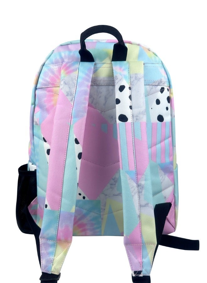 JUST HYPE Iconic Backpack - Pastel Collage - Image 4