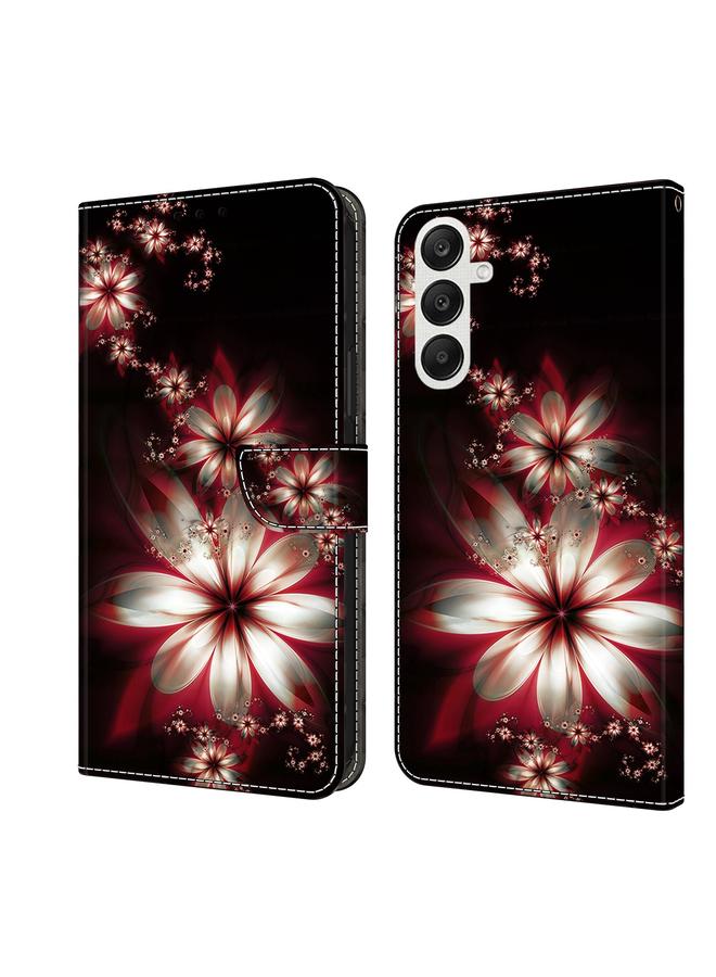 S-TOP Case For Samsung Galaxy A25 5G Crystal 3D Shockproof Protective Leather Phone Case - Image 1