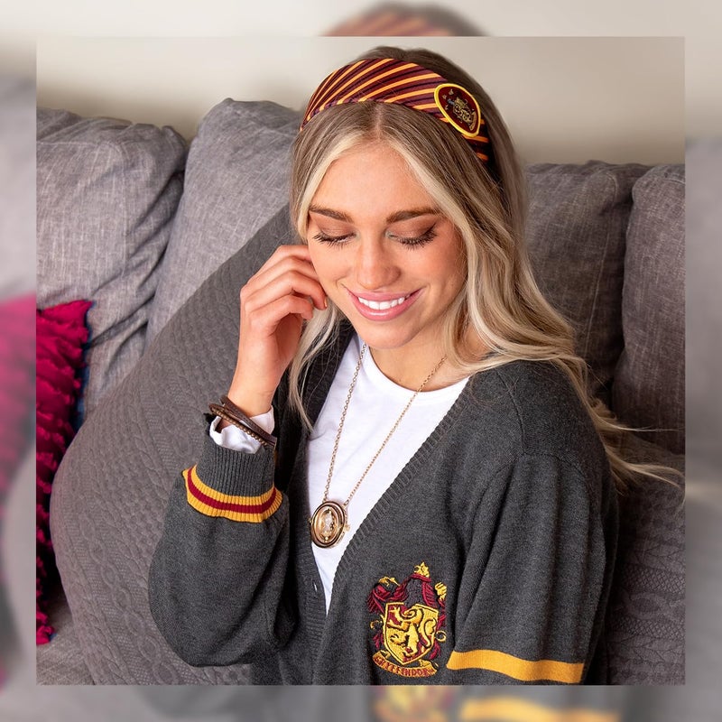 Bio World Harry Potter Headbands for Women and Girls' Hogwarts Houses Gryffindor Slytherin Ravenclaw Hufflepuff Hogwarts (Slytherin) - Image 5