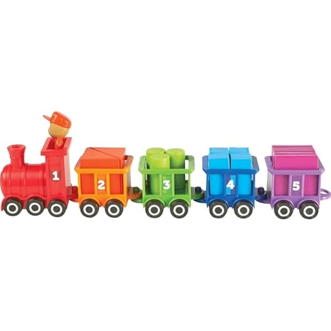COUNT & COLOR CHOO CHOO, TRAIN LEARNING TOY - Image 4
