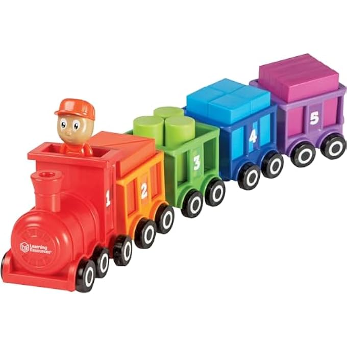 COUNT & COLOR CHOO CHOO, TRAIN LEARNING TOY - Image 2