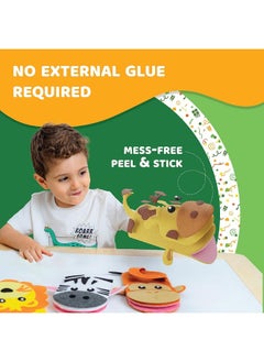 jackinthebox Hand Puppet Animal Craft Kit for Kids 6-in-1 | Gifts for Kids Ages 4-8 | DIY Arts & Crafts Kit | Great Storytelling Craft Gift for Kids | Gift for Girls and Boys | Toddler Craft Activities  - Image 5