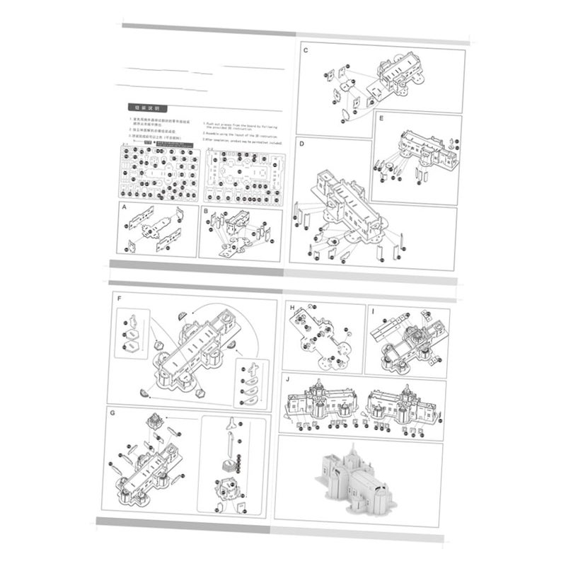مجموعة نموذج DIY البيت الخشبي بأسلوب التايلاندي، لغز تعليمي إبداعي لحل المشكلات وحرف التجميع - Image 4