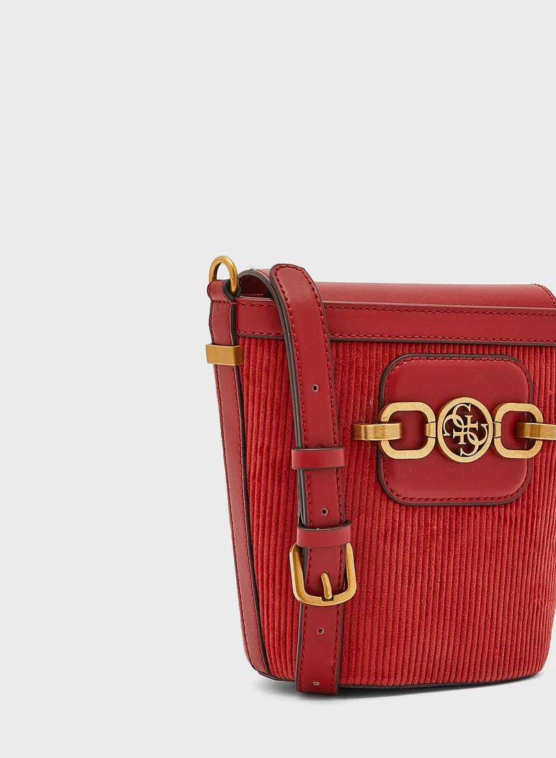 GUESS Hensely Crossbody Bucket Bag