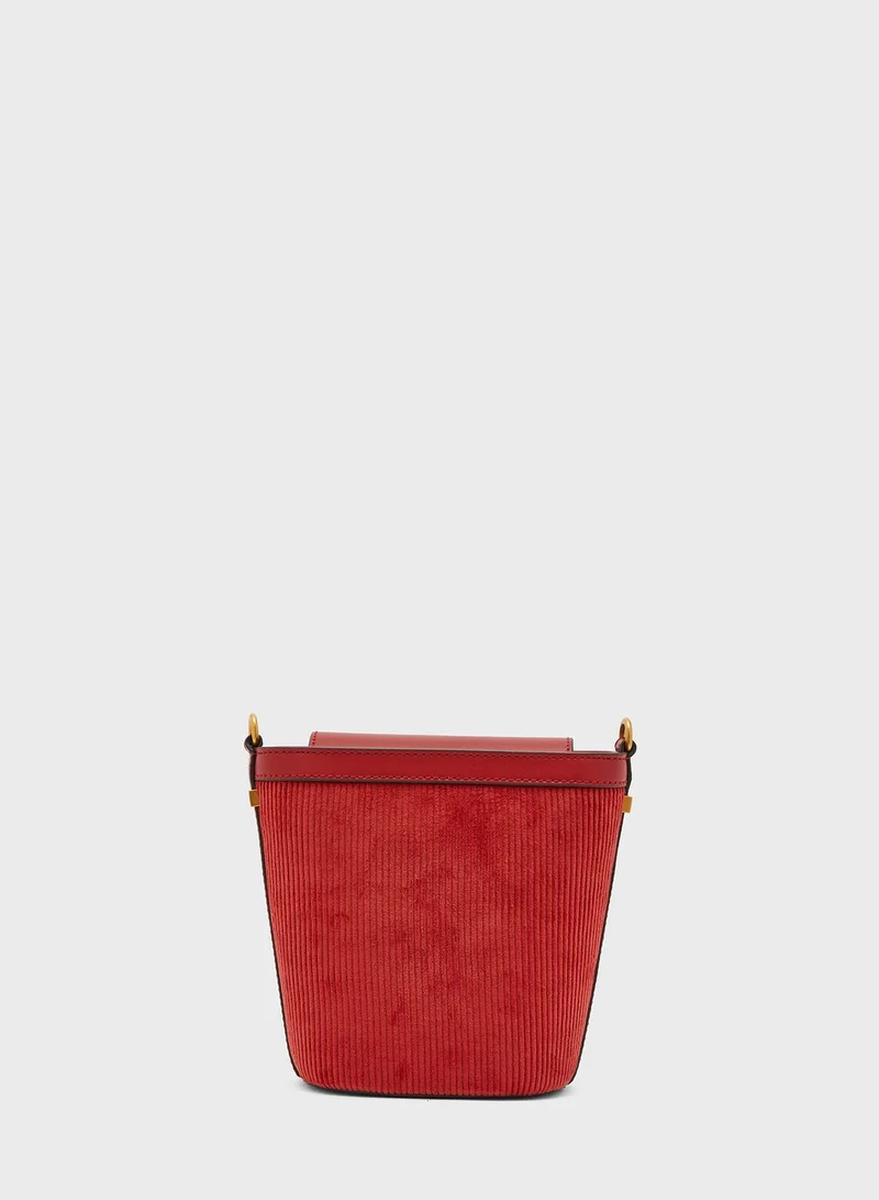 GUESS Hensely Crossbody Bucket Bag