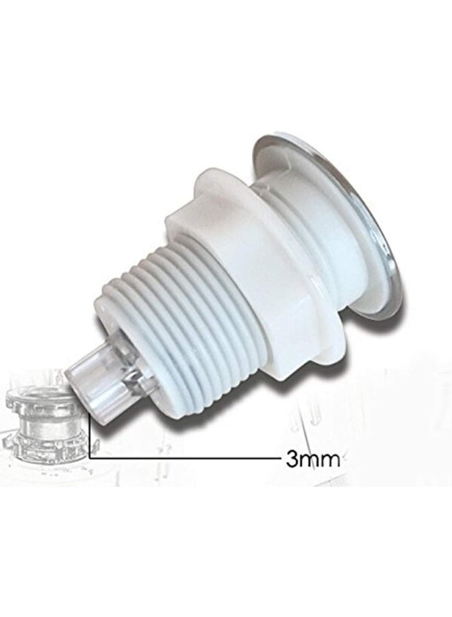 JOYUETLAN Garbage Disposal Air Switch Spa Bathtub Air Switch Button Kit Chrome Hot Tub Garbage Disposer Or Evolution Food Waste Equipment  - Image 5