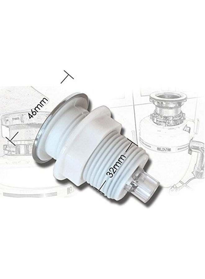JOYUETLAN Garbage Disposal Air Switch Spa Bathtub Air Switch Button Kit Chrome Hot Tub Garbage Disposer Or Evolution Food Waste Equipment  - Image 4