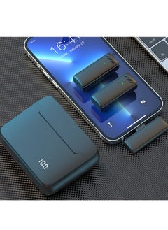 Generic Professional Lavalier Microphone Comes With Charging Box 2.4GHz Transmission Automatic Noise Reduction For IPhone IPad Very Suitable For Recording YouTube/Interview/Video/Podcast/Audio Recording  - Image 2