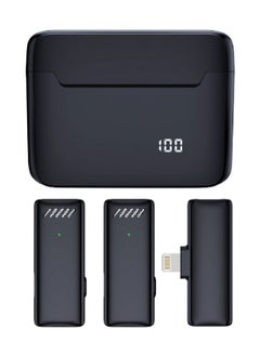 Generic Professional Lavalier Microphone Comes With Charging Box 2.4GHz Transmission Automatic Noise Reduction For IPhone IPad Very Suitable For Recording YouTube/Interview/Video/Podcast/Audio Recording  - Image 1