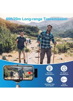 Generic Professional Lavalier Microphone Comes With Charging Box 2.4GHz Transmission Automatic Noise Reduction For IPhone IPad Very Suitable For Recording YouTube/Interview/Video/Podcast/Audio Recording  - Image 4