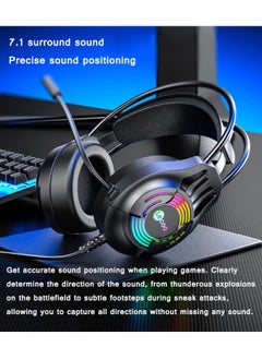 lecoo Lenovo Lecoo Wired Gaming Headset Black  - Image 5