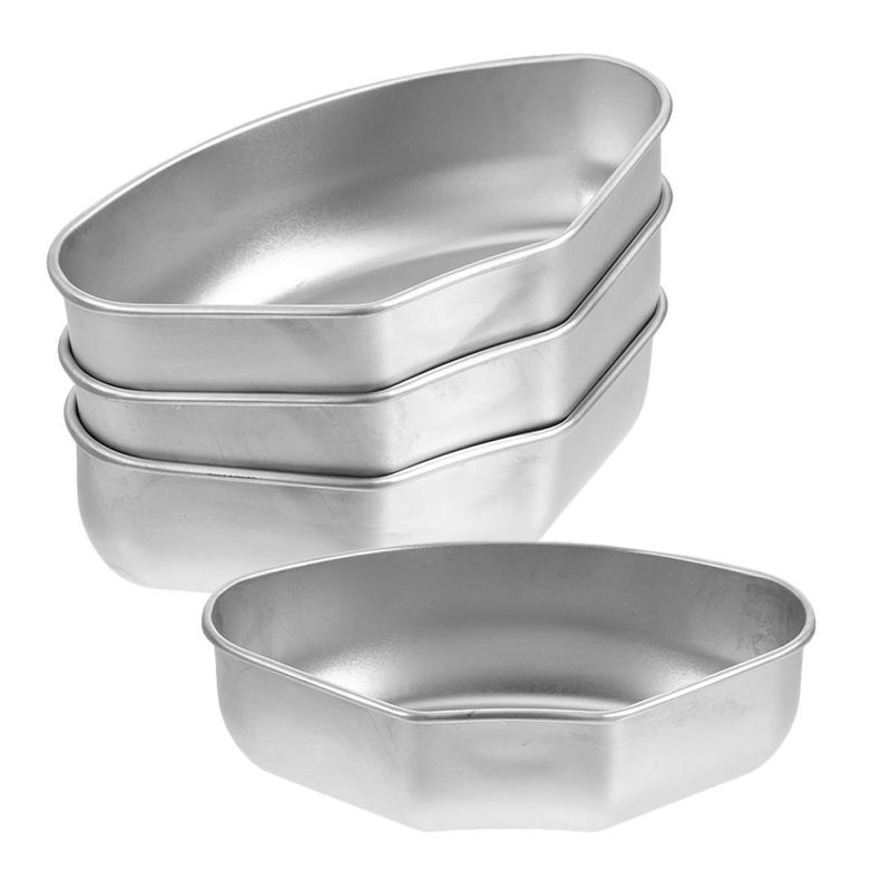 4pcs Stainless Steel Fan Shaped Food Steamer Boxes for Oven Air Fryer - Image 2