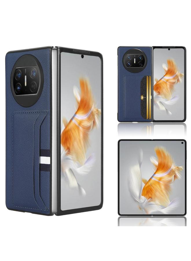 S-TOP Case For Huawei Mate X3 Litchi Texture Card Slot Phone Case - Image 1