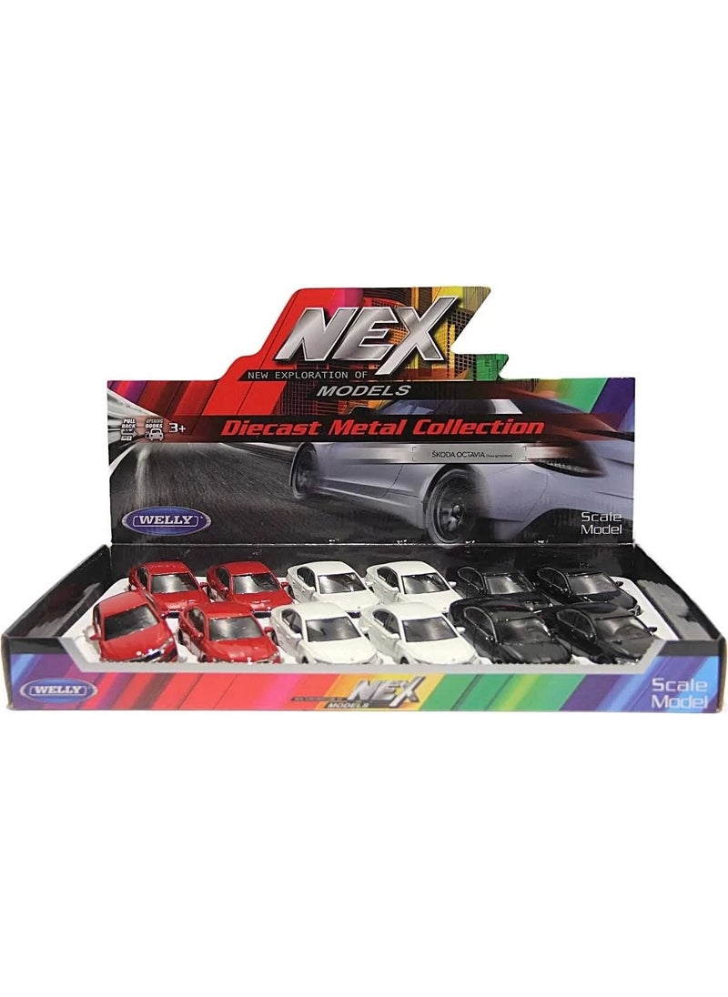 Welly - 1:32 Skoda Octavia Iv Pull Drop Car - Image 1