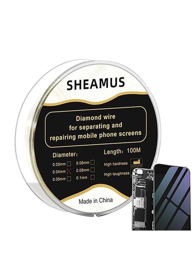 Ultra Thin Screen Cutting Wire 100 Meters For Phone Tablet Laptop LCD Repair - Image 1