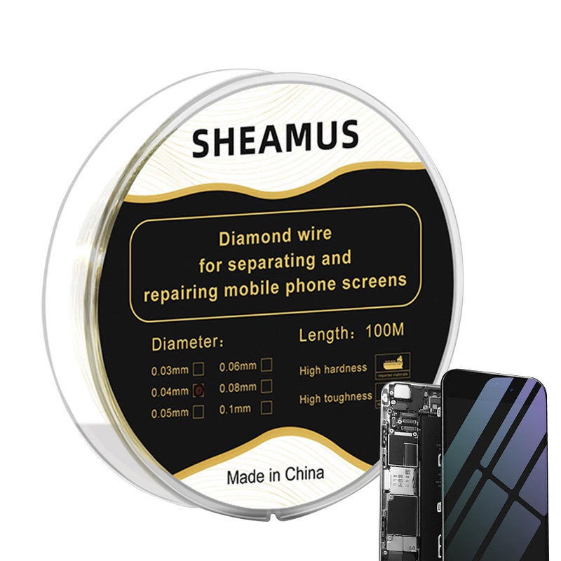 Ultra Thin Screen Cutting Wire 100 Meters For Phone Tablet Laptop LCD Repair - Image 2