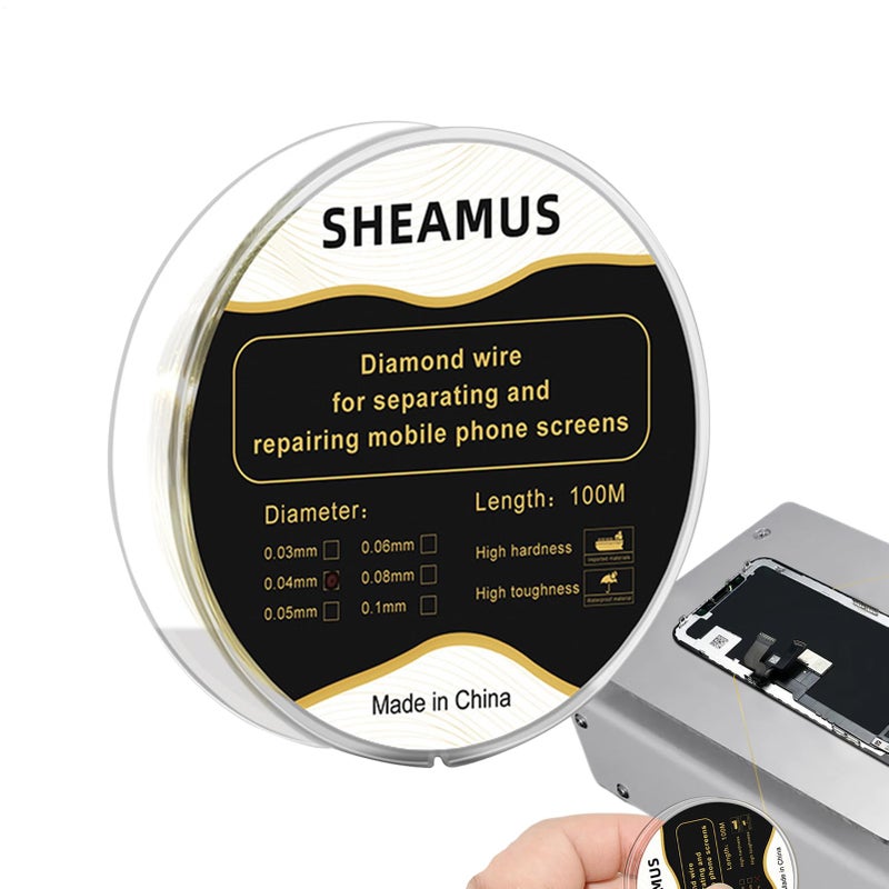 Ultra Thin Screen Cutting Wire 100 Meters For Phone Tablet Laptop LCD Repair - Image 5