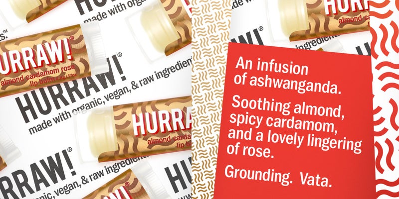 Hurraw! Almond, Cardamom, Rose (Vata) Lip Balm, 2 Pack: Organic, Certified Vegan, Cruelty and Gluten Free. Non-GMO, 100% Natural Ingredients. Bee, Shea, Soy and Palm Free. Made in USA - Image 3