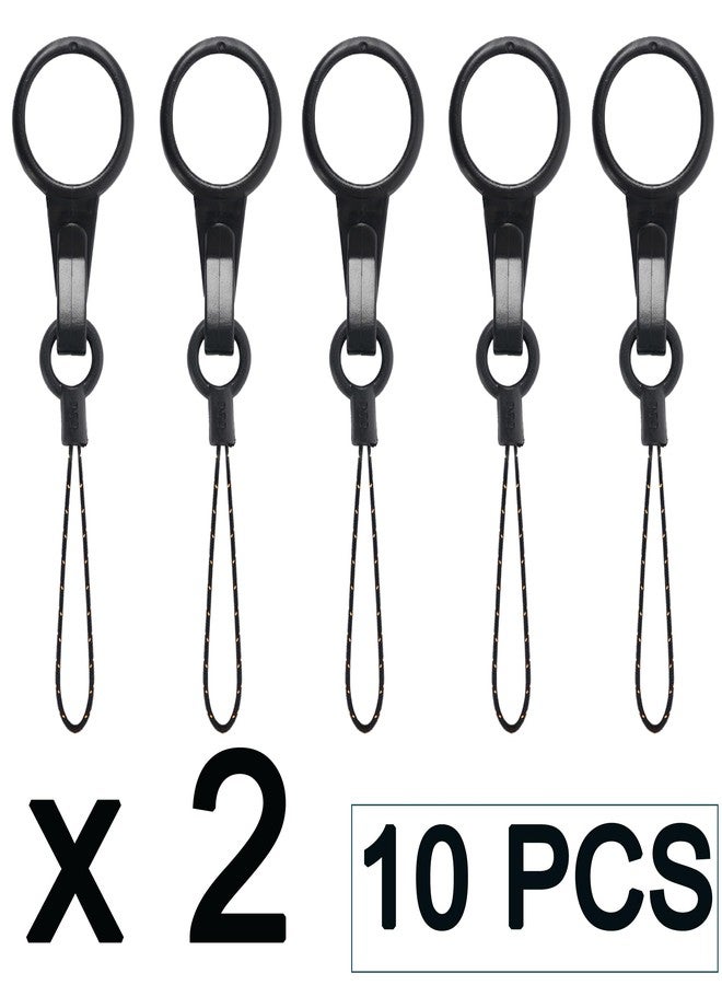 YOUOWO 10 Pcs Lanyards Finger Ring Lanyard Plastic Ring For USB Flash Drive Cell Phone Key Small Strap Detachable - Image 2