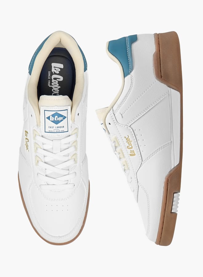 لي كوبر سنيكرز رجالي برباط بتصميم متعدد الألواح  - Image 1