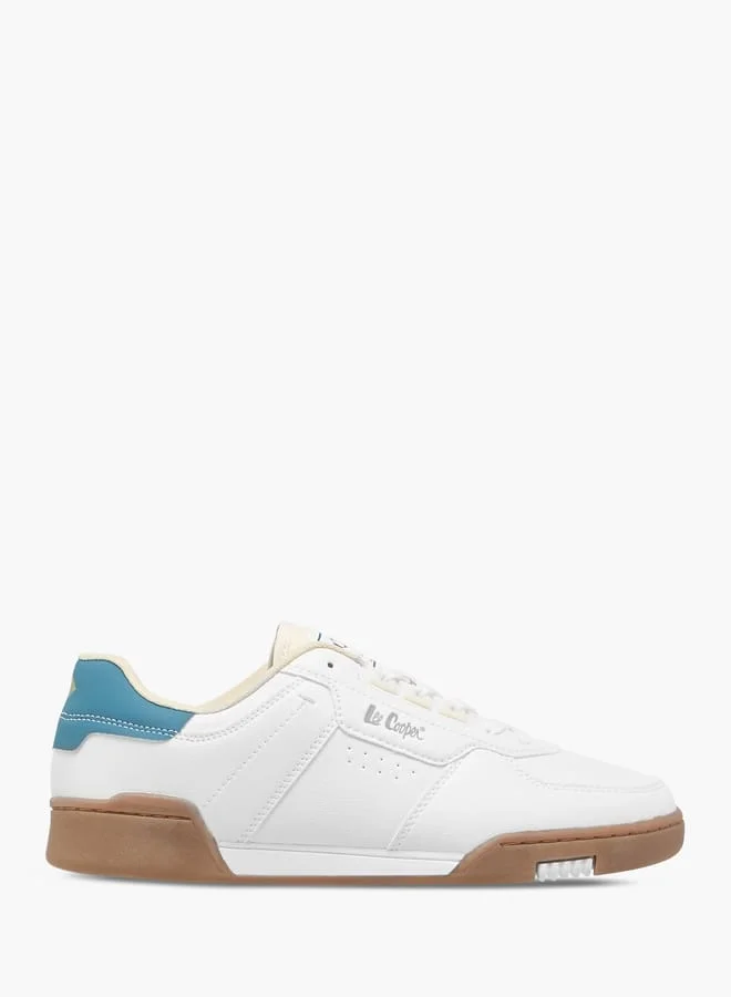 Lee Cooper Men's Panelled Lace-Up Sneakers