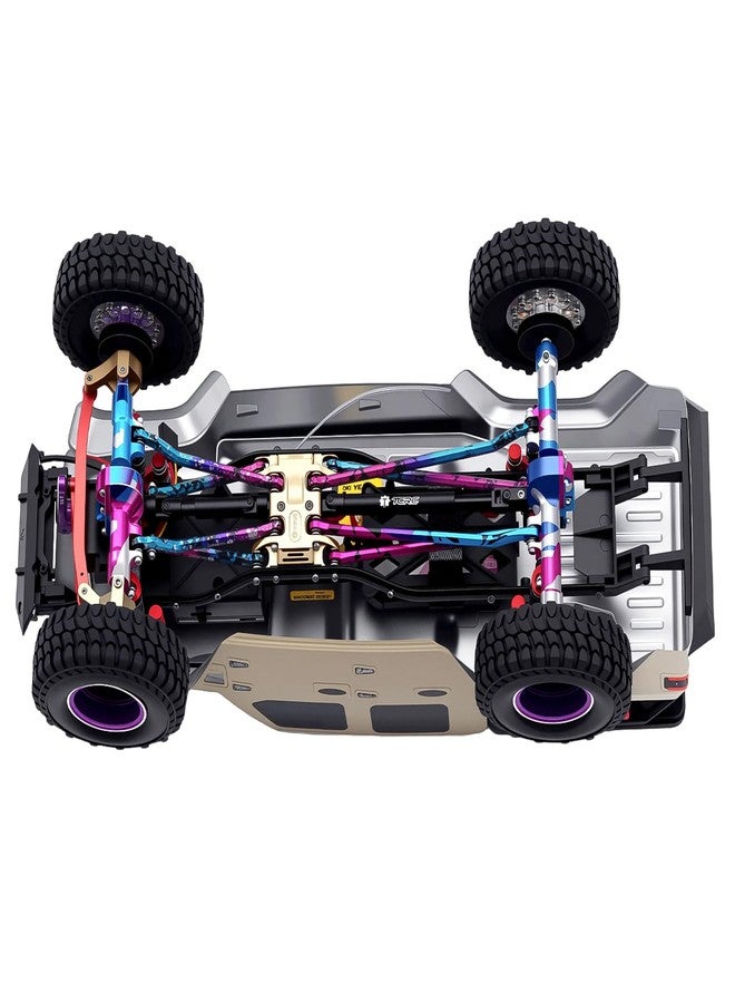 TCRC Splash Anodizing Aluminum High Clearance Chassis Suspension Links Rod Linkage Set for Axial SCX24 AXI00005 Jeep JT Gladiator - Image 4