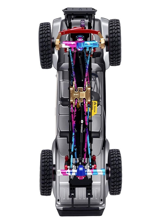 TCRC Splash Anodizing Aluminum High Clearance Chassis Suspension Links Rod Linkage Set for Axial SCX24 AXI00005 Jeep JT Gladiator - Image 5