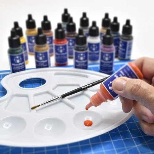 Micro-Mark Basic Color Model Paint Set - Versatile Paint Set for Models, Miniatures, and Crafts - Image 2
