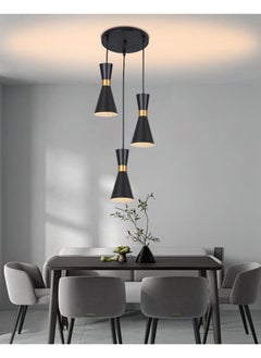 Best Power Modern 3-Lamp Chandelier 1062 with Metal Frame, E27 Base, 140cm Adjustable Length – Hanging Ceiling Light Fixture for Living Room, Dining Area, Bedroom (Bulbs Not Included)  - Image 1