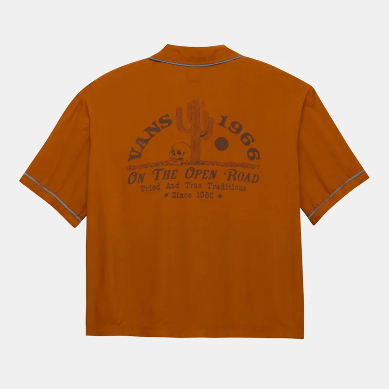 فانز قميص نسائي داكن