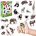 magdum 19 Fridge Magnets for Toddlers Zoo Animal Magnets for Refrigerator Real Zoo Animal Magnets for Children Big Realistic Magnets for Kids Learning Toy Set Baby Educational Gift - Image 4
