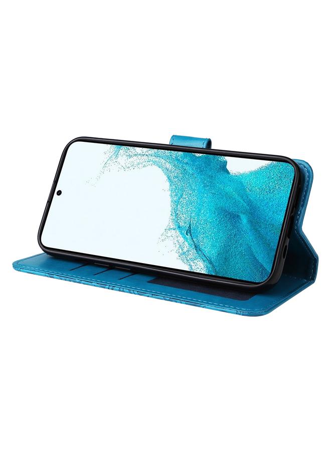 S-TOP Case For Samsung Galaxy S23 5G Embossed Sunflower Leather Phone Case - Image 5