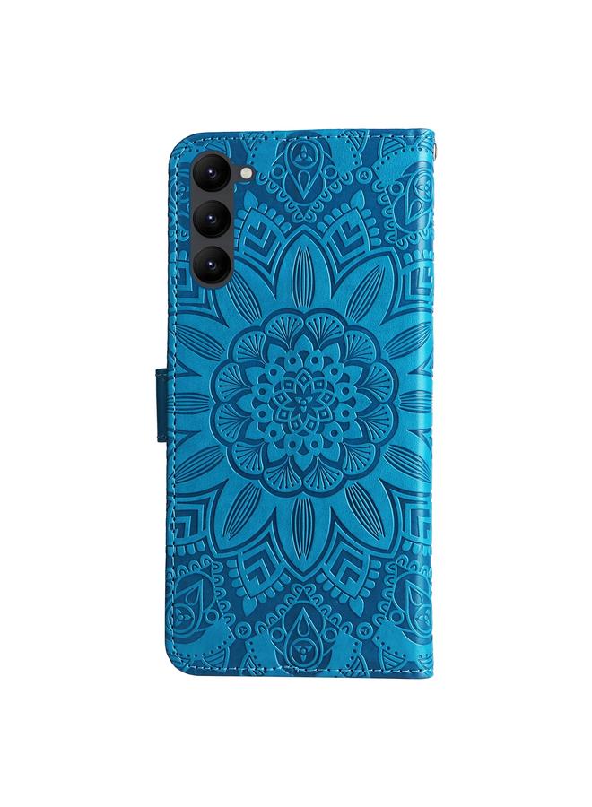 S-TOP Case For Samsung Galaxy S23 5G Embossed Sunflower Leather Phone Case - Image 3