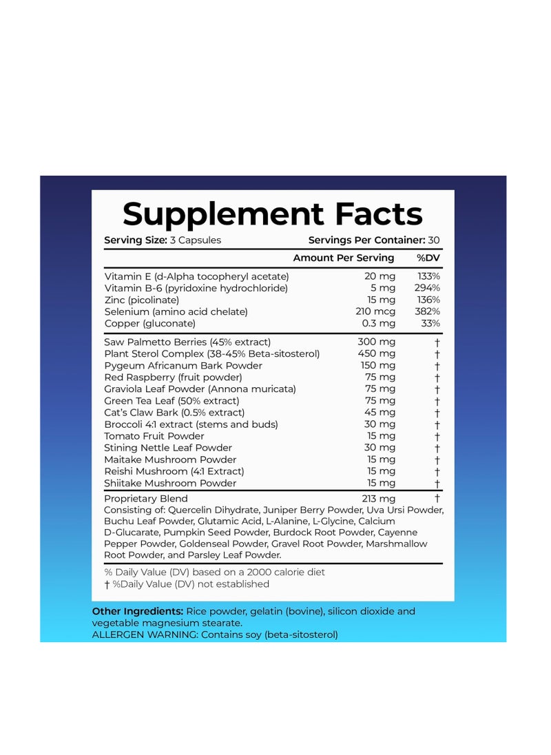 UltaLife Advanced Prostate Complex 90 Capsules  - Image 2