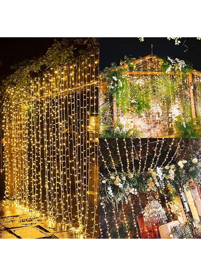 Arabest - Curtain String Lights 300 Led 3M - Image 1