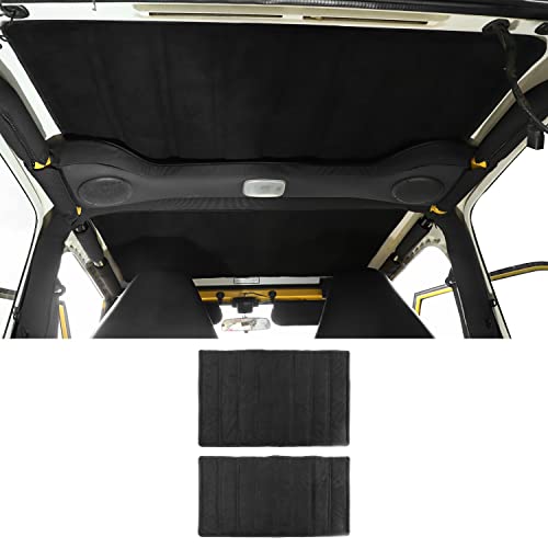 Jimen Compatible with Jeep Wrangler TJ 1997-2006, Hardtop Headliner Roof Panels Insulation Kit - Image 1