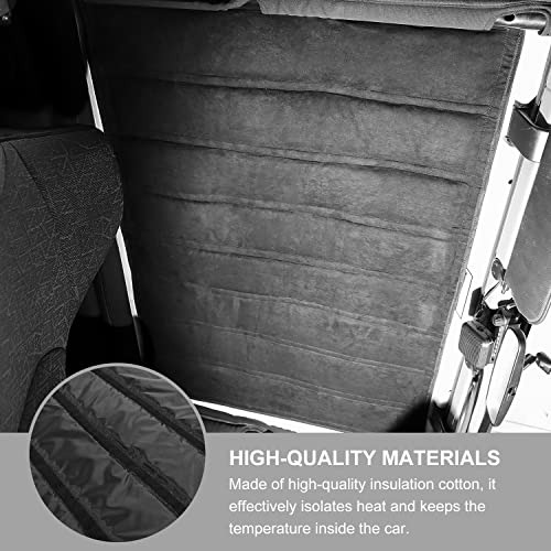 Jimen Compatible with Jeep Wrangler TJ 1997-2006, Hardtop Headliner Roof Panels Insulation Kit - Image 4