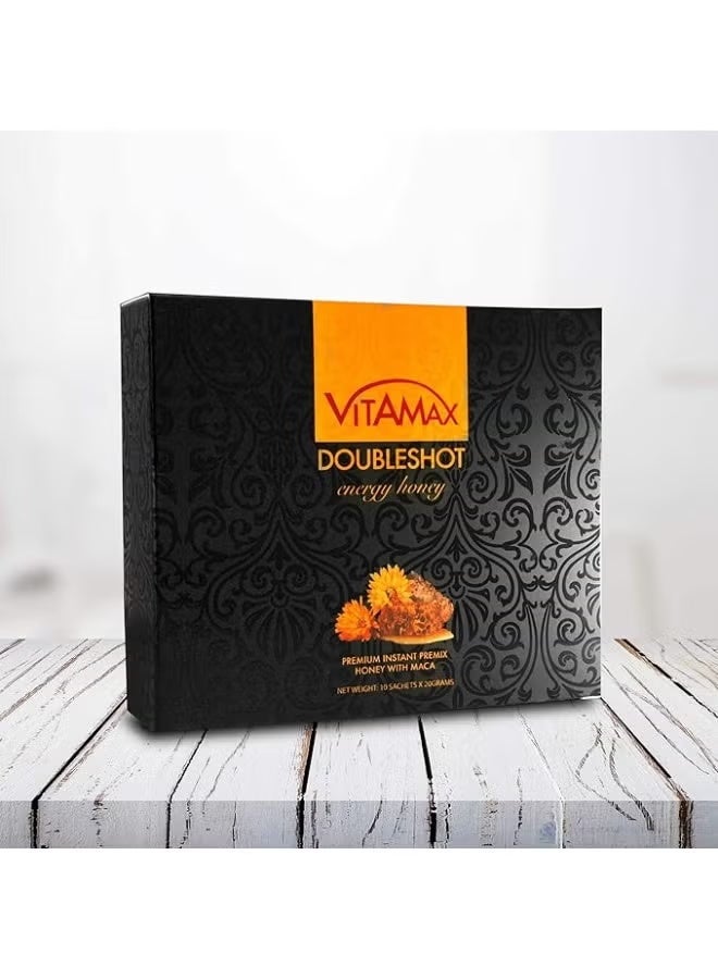Vitamax Original Vitamax Doubleshot Honey with Maca 10 Sachet 20 Grams - Vip - Image 3