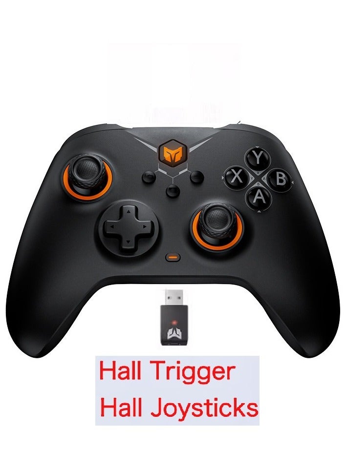 BIGBIG WON Classic Gamepad BIGBIGWON GALE Gaming Controller for Switch/PC/Android/iOS, Hall Trigger, Hall Joystick, 1000mAh Battery, 1000Hz Polling Rate, 6-Axis Gyroscope, 2.4G, Bluetooth, Wired connected, Multi-Curve Algorithm, Anti-Slip Frosted Shell, 4 Remmapable Buttons Control - Image 1