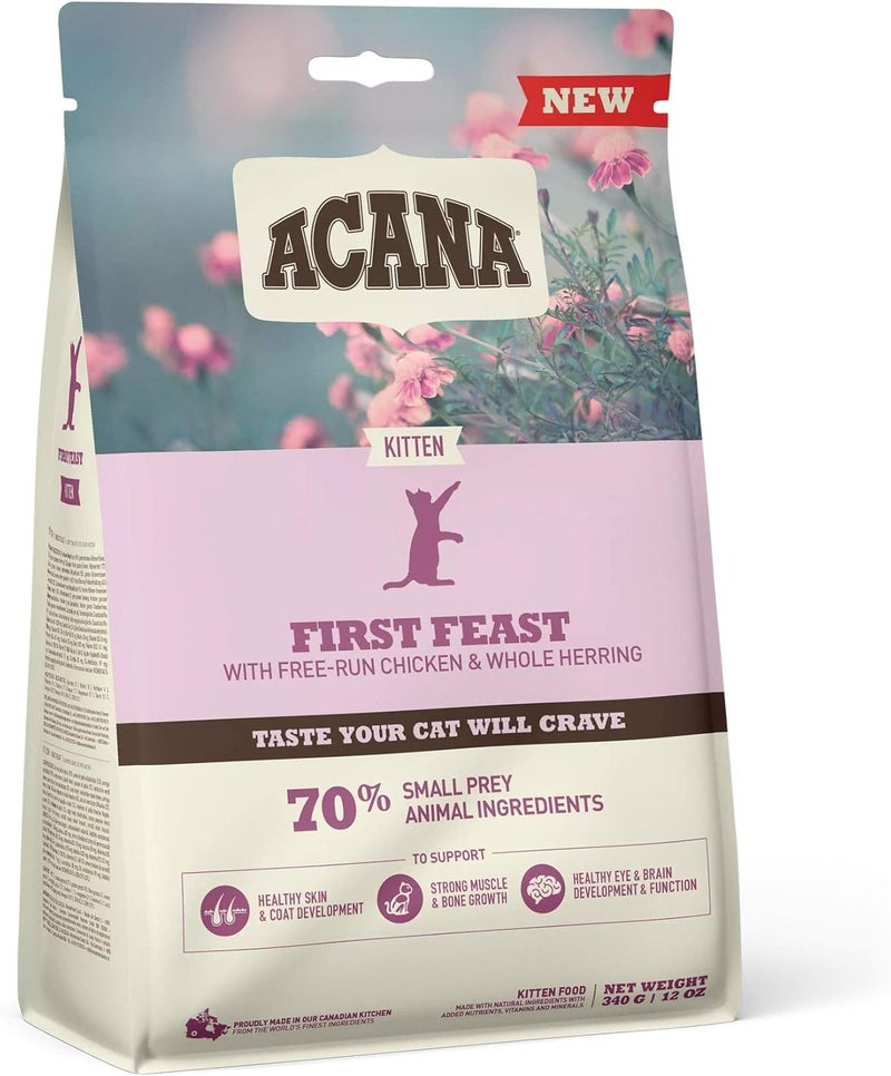 acana Kitten Dry Food Chicken with Herring - 340 g - Image 2