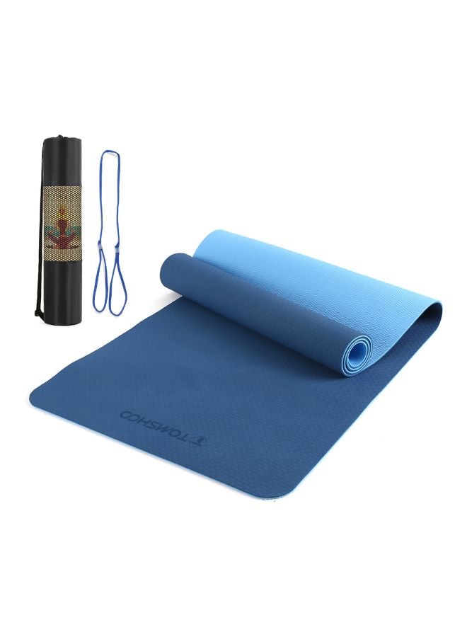 TOMSHOO Portable Yoga Mat With Carrying Strap And Storage Bag - Image 1