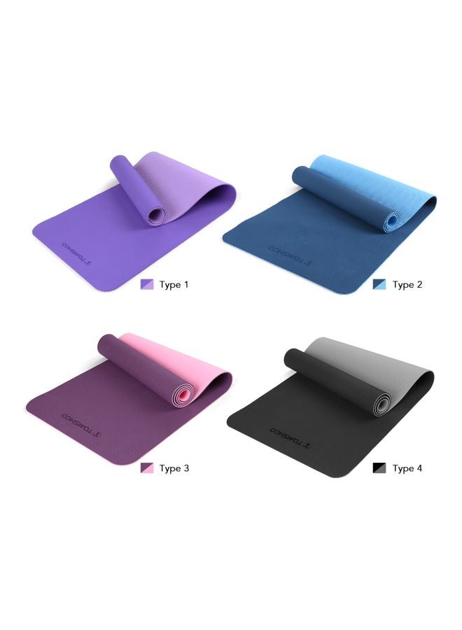 TOMSHOO Portable Yoga Mat With Carrying Strap And Storage Bag - Image 2