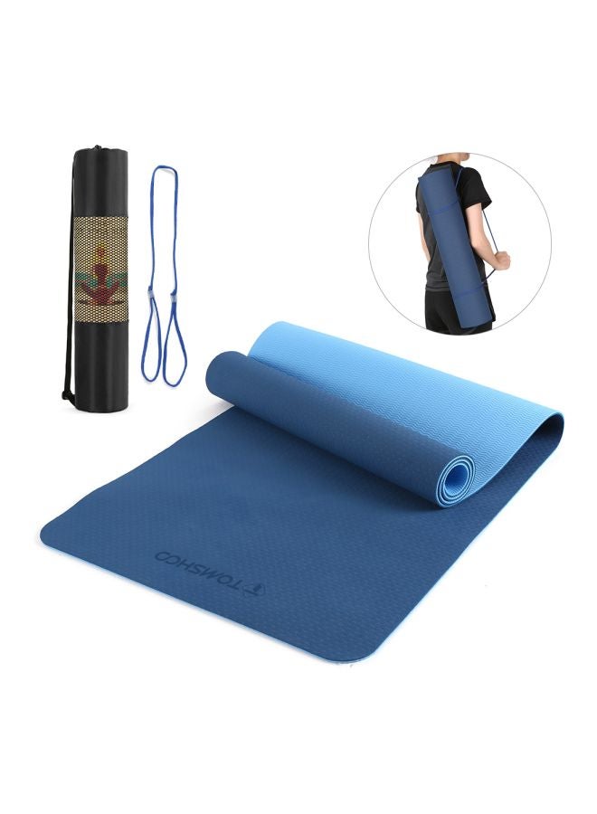 TOMSHOO Portable Yoga Mat With Carrying Strap And Storage Bag - Image 4