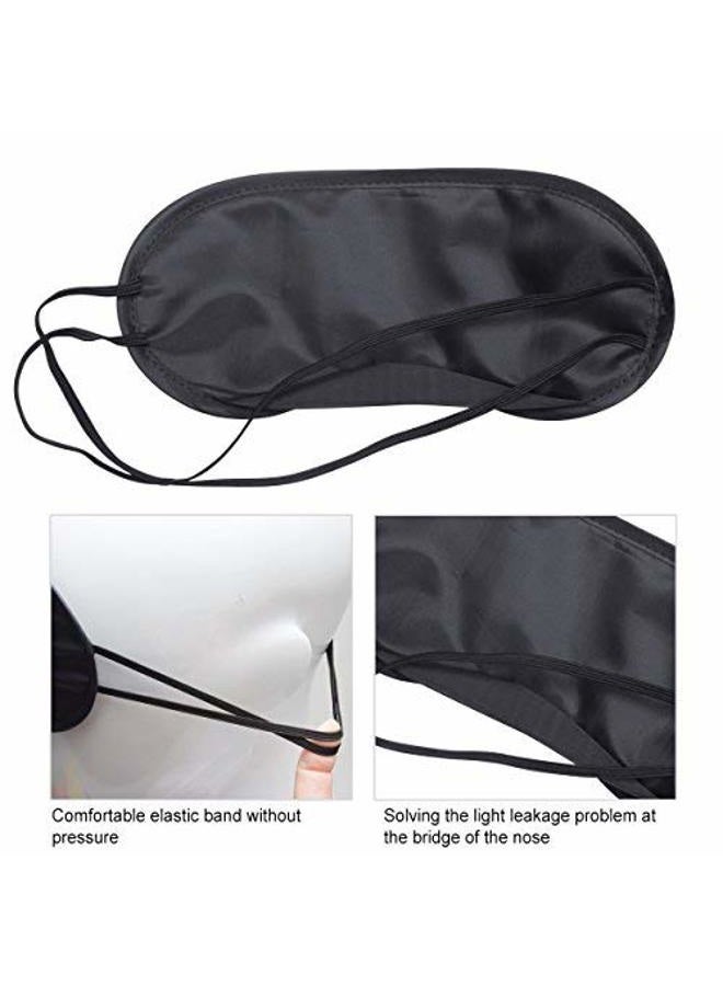 Exacoo 12 Pcs Multicolor Sleep Eye Mask Soft Eye Mask Cover Lightweight Blindfold with Elastic Strap Headband Eyeshades for Travel Nap Eye Cover for Kids Women Men, 12 Colors - Image 3