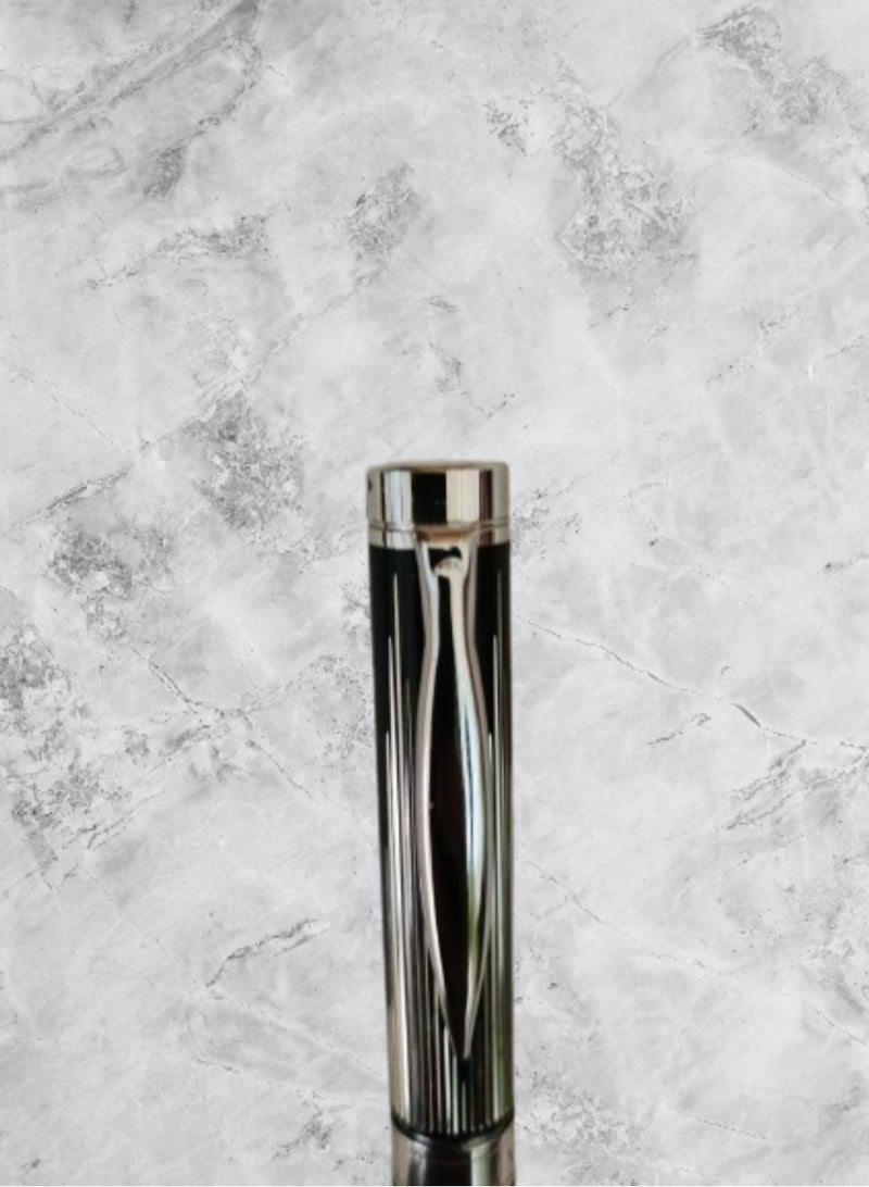 Vitacelli Luxury High Quality Full Metal Roller Ballpoint Pen With Refill Pack For Executive Use And For A Premium Gift - Image 3